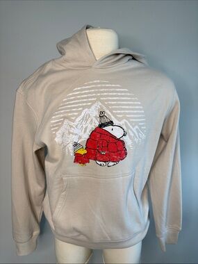 Men’s Sun & Stone PEANUTS hoodie Sweatshirt Large. NWOT